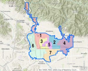 Pasadena Map